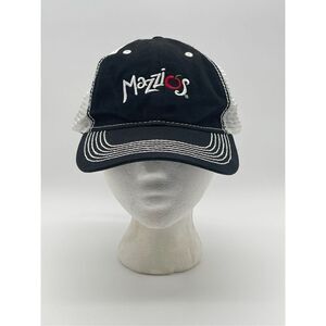 Mazzio’s Pizza Employee Trucker Hat Unisex OSFA 6 Panel Paramount Apparel Black